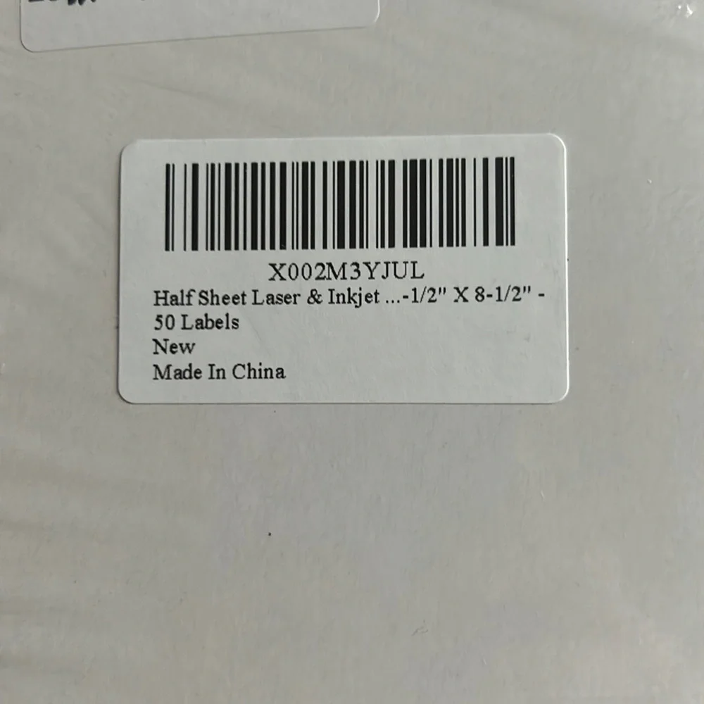 SHIPPING ADDRESS LABELS(50ct)NWT